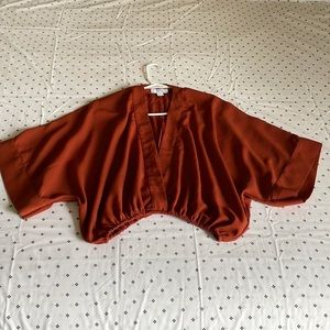Kimono Crop Top